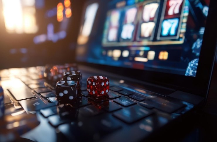 Ilustrasi edukasi responsible gaming dengan orang yang bijak dalam mengelola waktu bermain